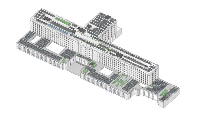 PROYECTO-3D-CUBIERTA-SOLAR-FOTOVOLTAICA-MITECO-(MADRID)-faraday